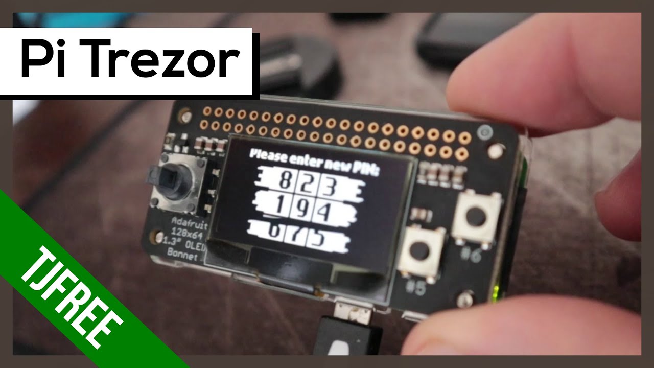 Pitrezor: PiTrezor : A DIY bitcoin hardware wallet based on trezor and raspberry pi zero