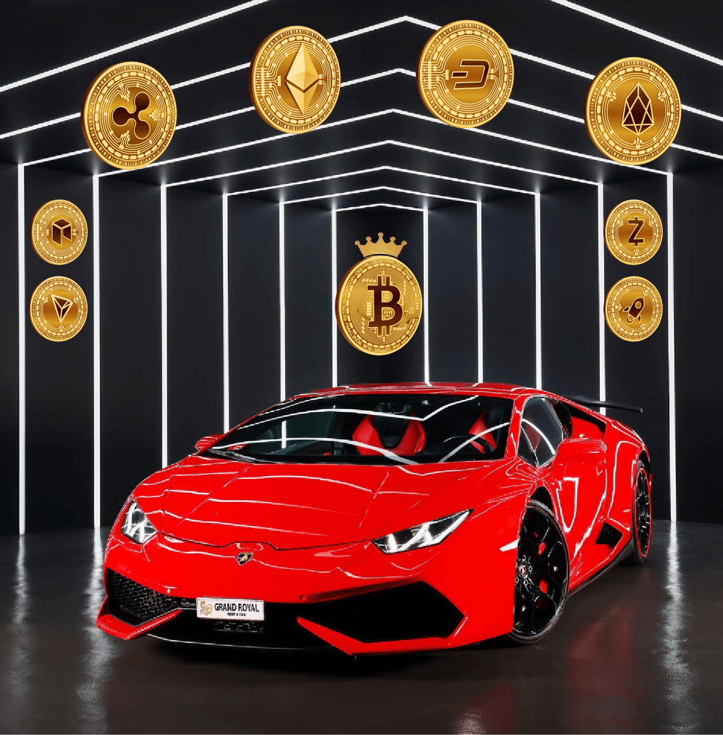 Rent a vehicle with Bitcoin