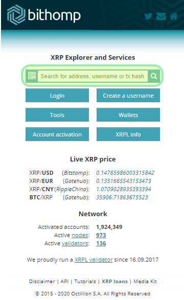 XRP TESTNET Explorer | Scan the XRP Ledger