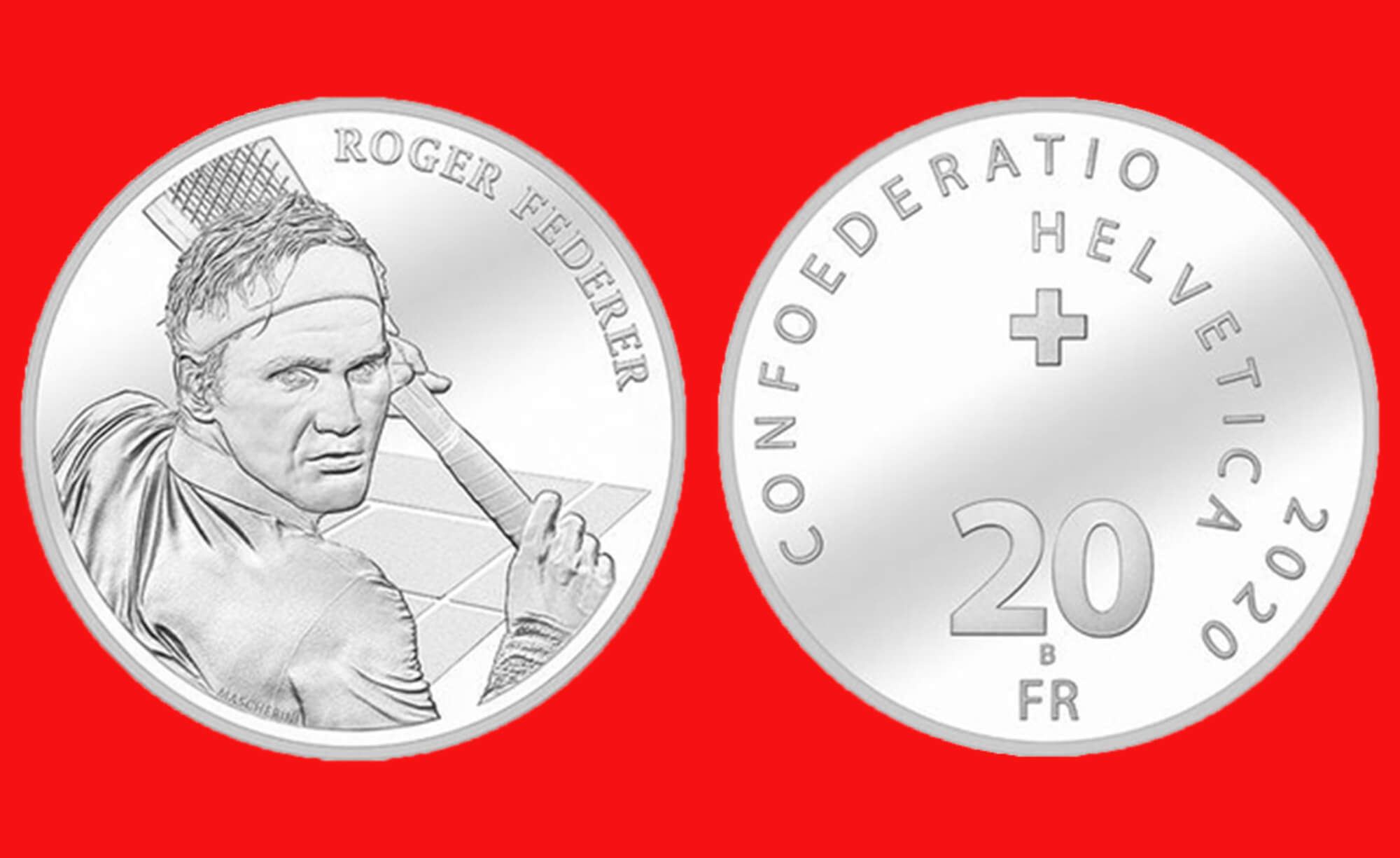 Roger Federer’s face to be minted on Swiss coin | AP News