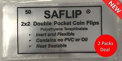 2x2 Saflip Mylar Coin Flips