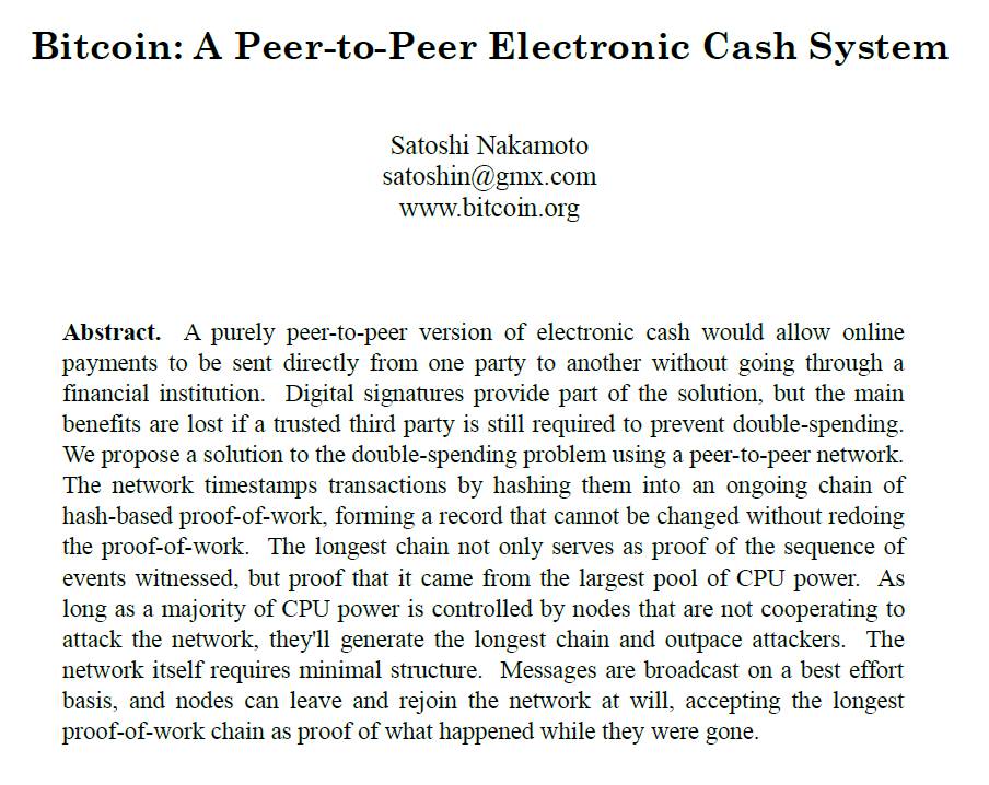 Satoshi in What We Know About the Months Before the Bitcoin White Paper Was Published