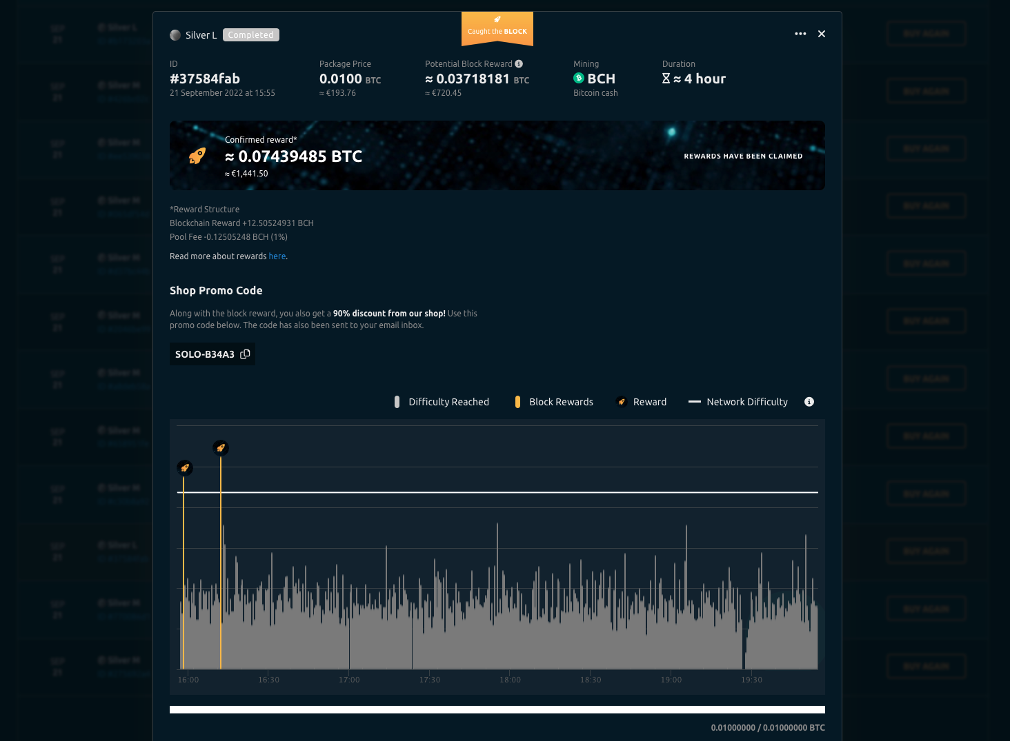 Bitcoin Merch® MARS LANDER V2 Solo Bitcoin Miner - Up to GH/s