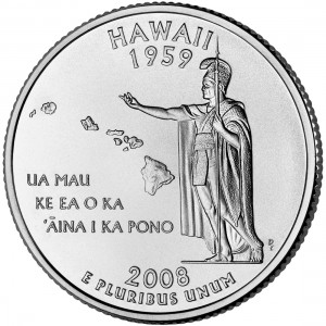 Hawaii Statehood Medallion - Coin