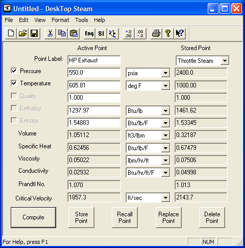 Steam Table Calculator | Superheated Steam Region | Spirax Sarco