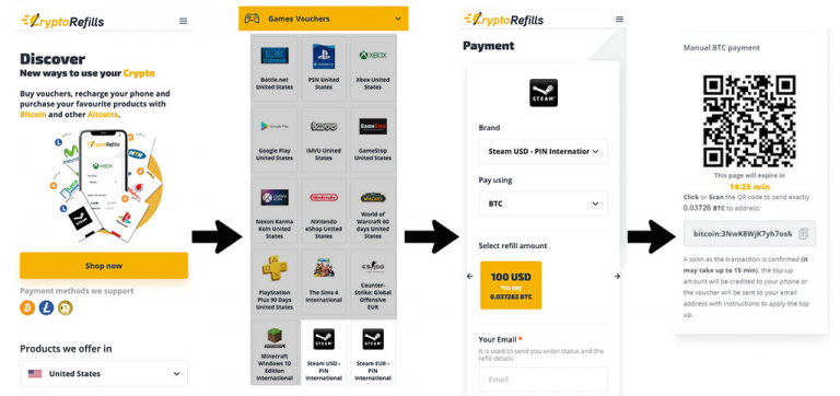 How to buy games on Steam using Bitcoin