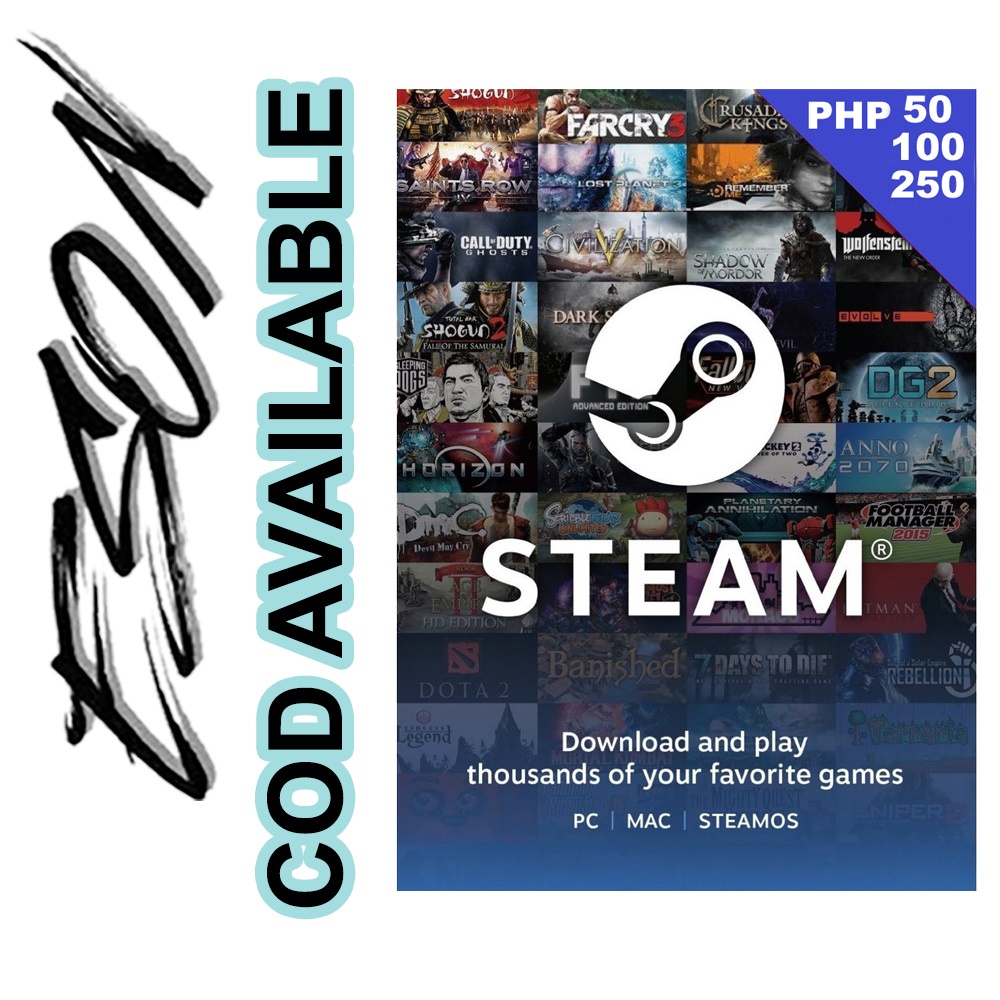 Buy Steam Wallet Codes Philippines - Instant Delivery at Xquareshop