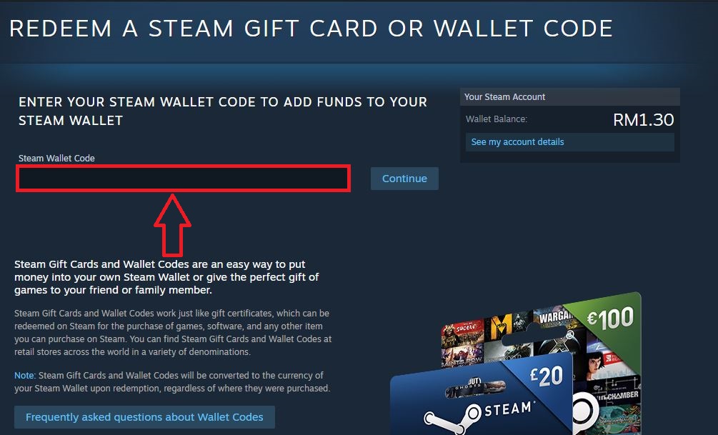 Steam Support :: Steam Wallet Gift Card Scam