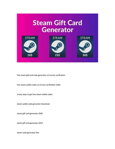 Free Gift Cards Steam — Steam Free Gift Card Check out this how to