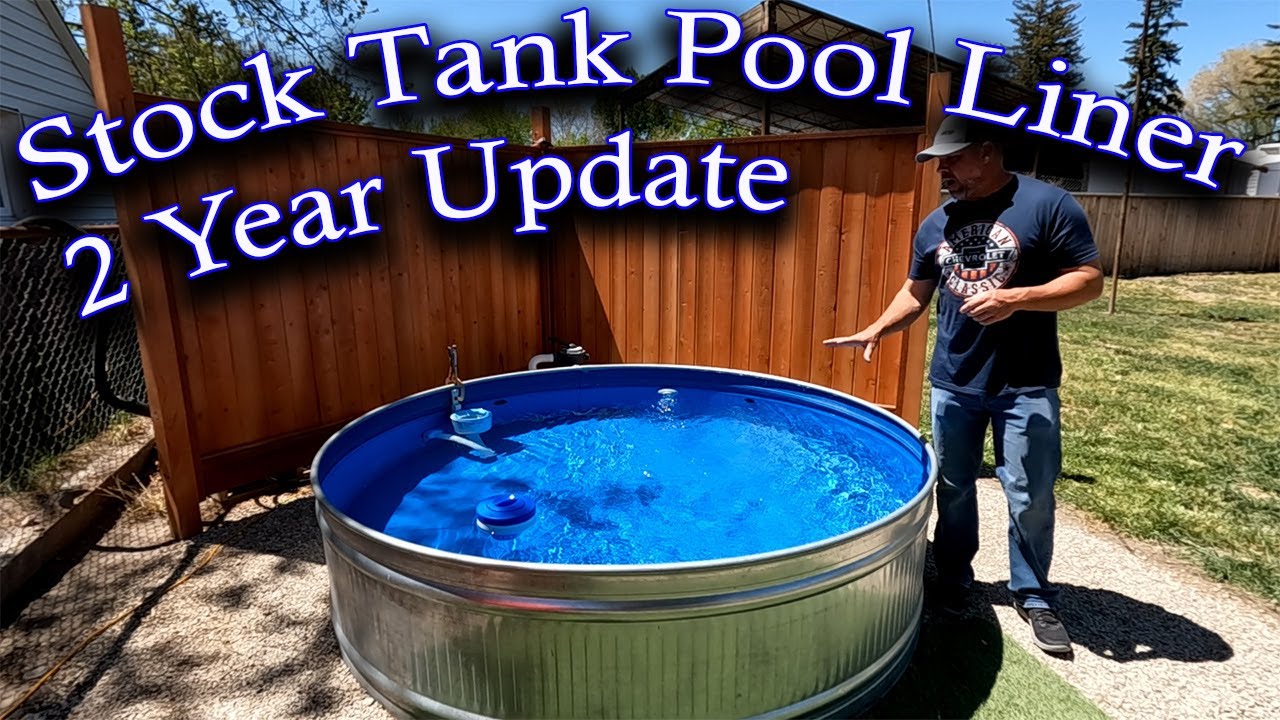 How to set up a stock tank pool | Crazy DIY Mom