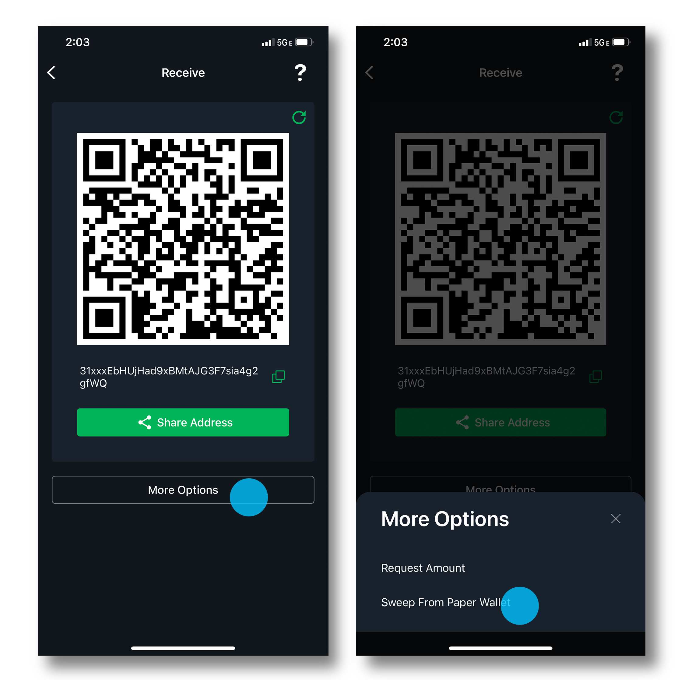 How to use the sweep paper wallet in bitcoinlove.fun