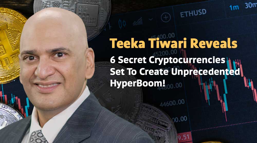 Crypto Catch Up Event to Feature Teeka Tiwari’s Top Crypto Picks