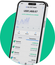 Tether (USDT) Wallet by Noone — Free Crypto Wallet App, Create Tether (USDT) Address