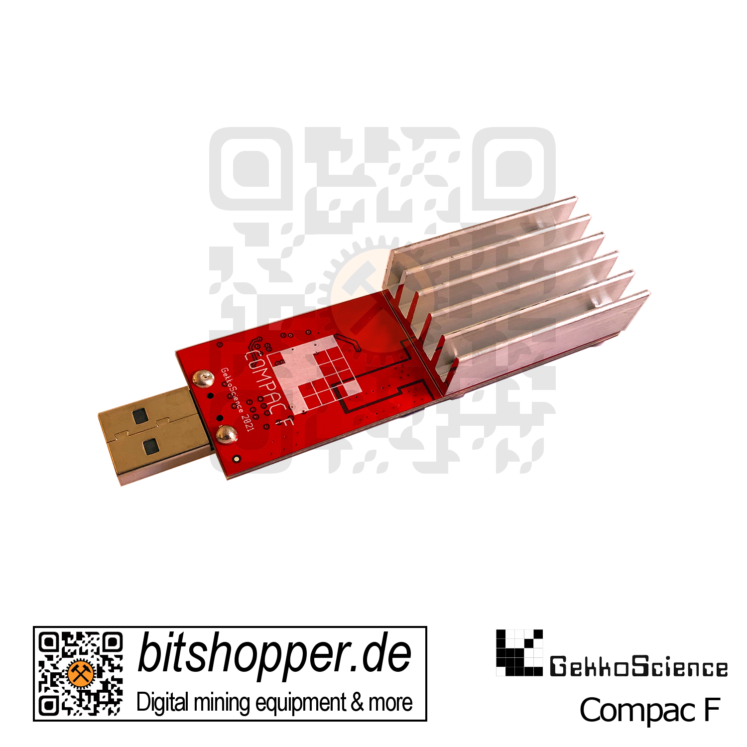 bitcoinlove.fun: GekkoScience Compac F Gh/s+ USB Bitcoin / SHA Stick Miner Most : Electronics