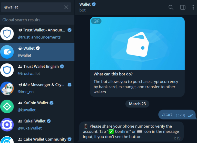 Guest Post by Toncoin: Wallet bot update: USDT can now be sent in Telegram chats. | CoinMarketCap