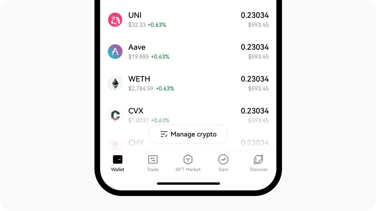 How do I manage BRC assets in OKX wallet? (app) | OKX