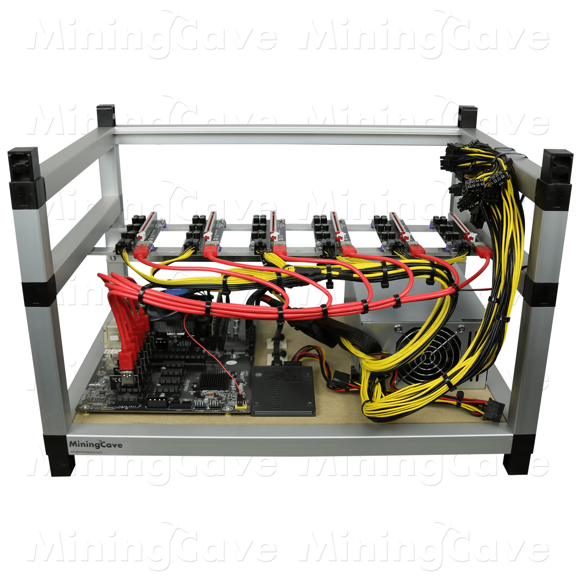 Vikrant Tech Etherium Mining Rig 8 Gpu Importer from New Delhi