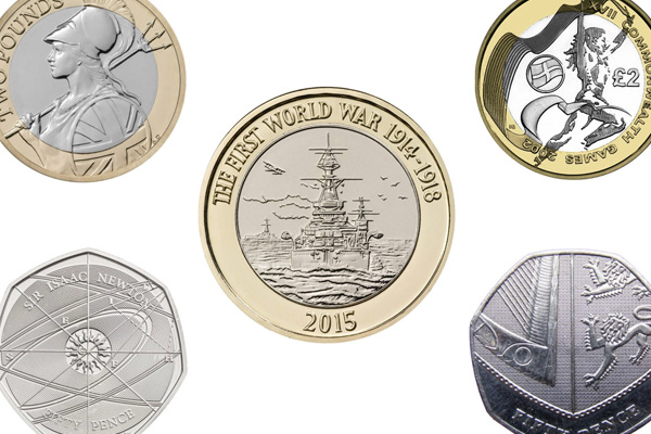 Royal Mint's rarest 50ps and other most valuable coins