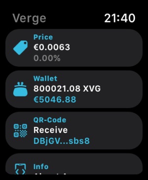 Verge XVG Wallet for Android, iOS, Windows, Linux and MacOS | Coinomi