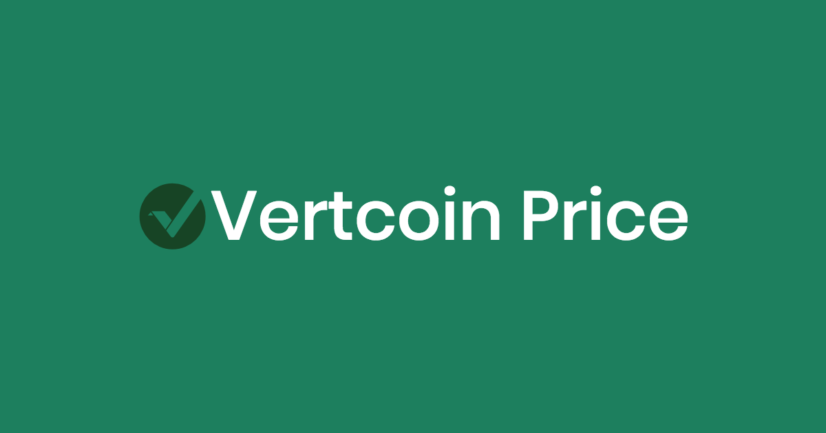 Vertcoin (VTC) Price , Market Cap and volume | Tokenmarketcaps