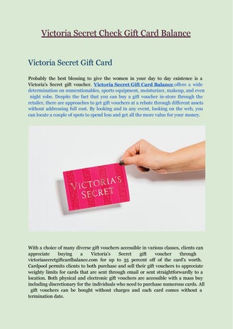 Buy & activate a PINK Store Gift Card: Check your balance Instantly!