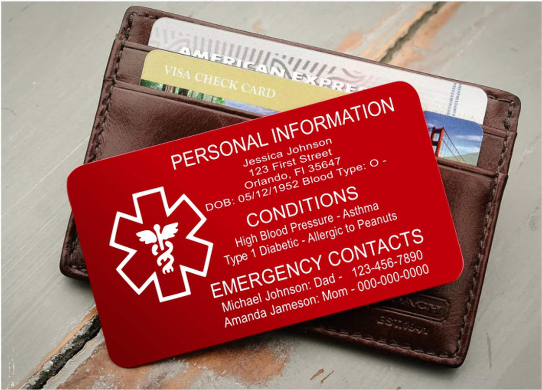 Medical ID Wallet and Card – NooknRook