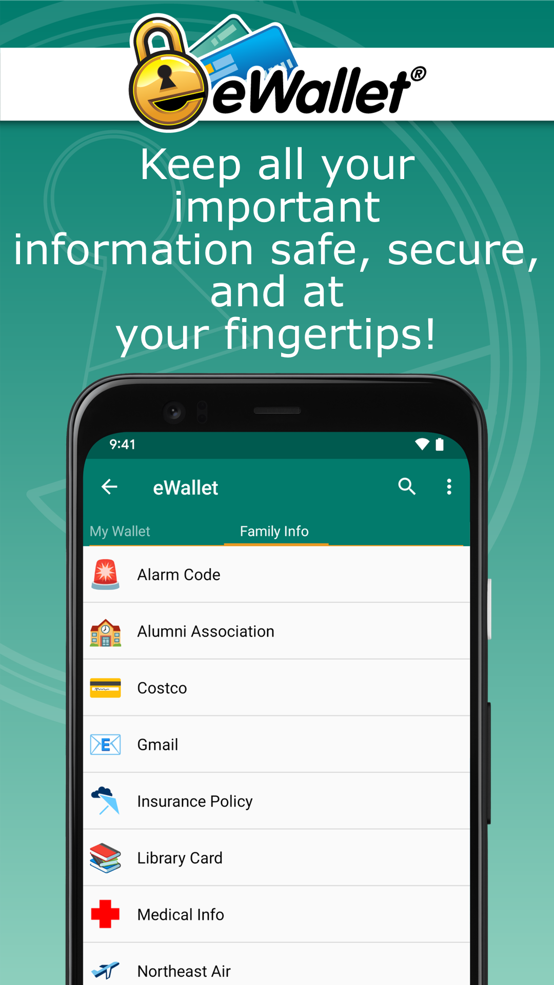 eWallet — Password Manager and Secure Wallet - Official app in the Microsoft Store