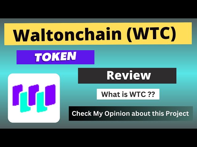 Waltonchain (WTC) live coin price, charts, markets & liquidity