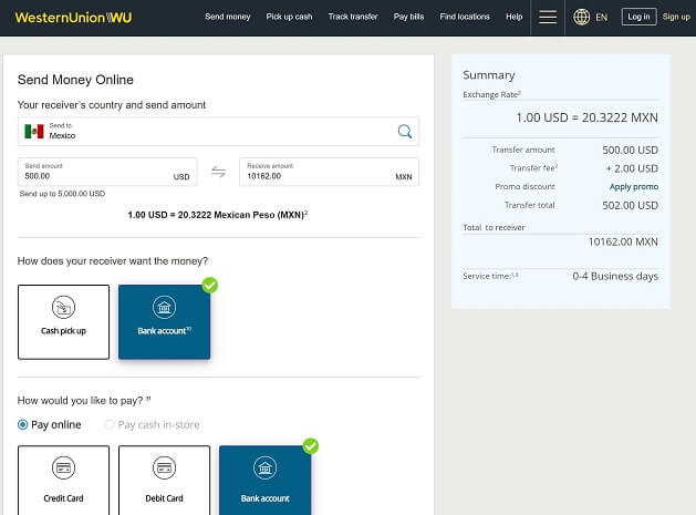 Payment by Western Union | University of London