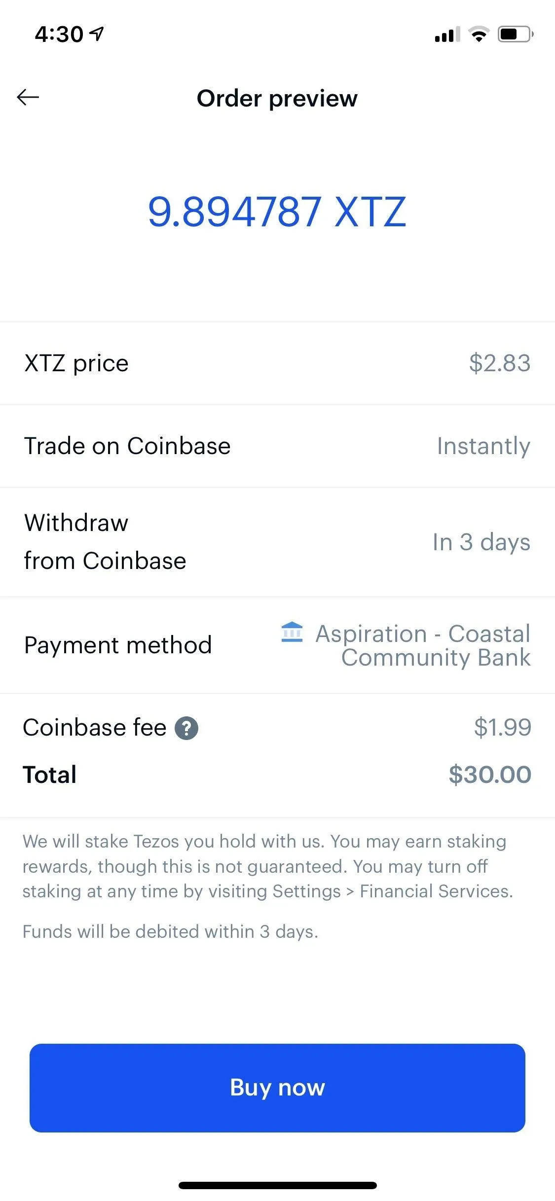 Coinbase Fee Calculator [Transaction & Miner Fees]