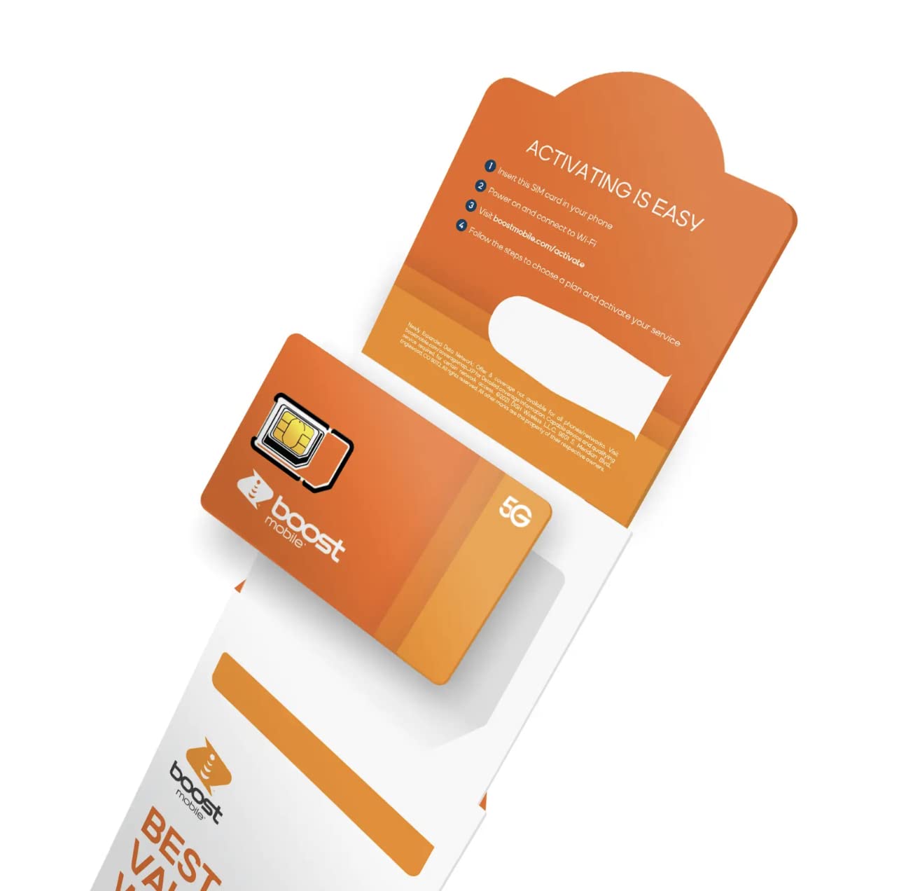 FREE SIM Card | Boost Mobile 2GB Data + Unlimited Talk & Text