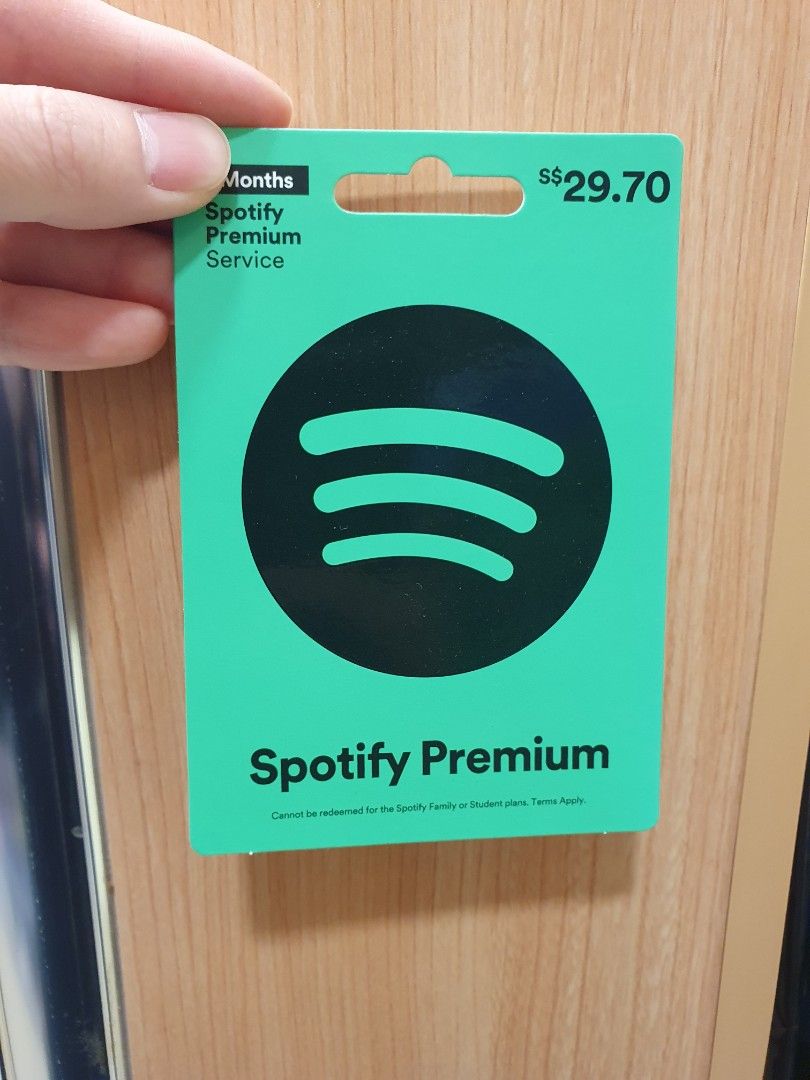 Gift cards - Spotify