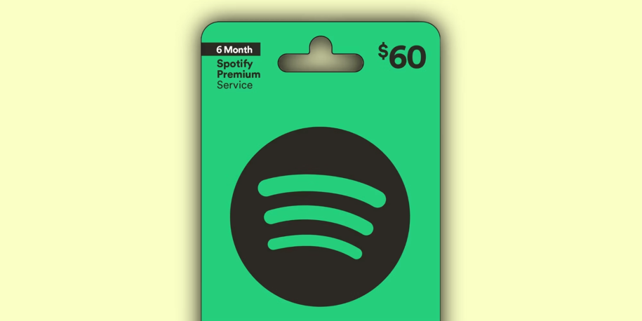 Gift cards - Spotify