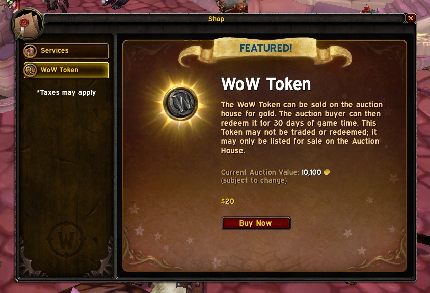 WoW Token Sell rate - General Discussion - World of Warcraft Forums