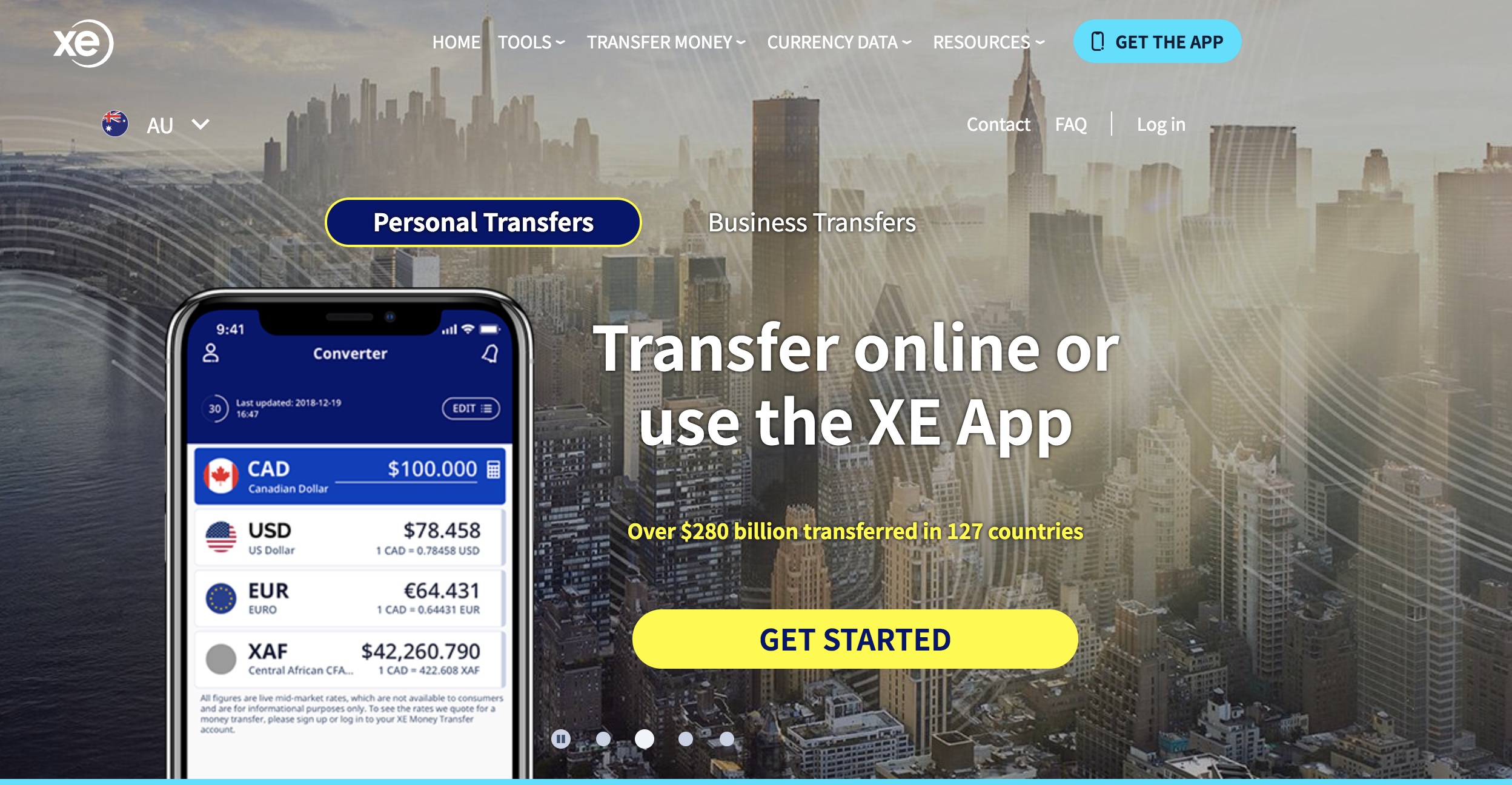 Send Money Online with Xe International Money Transfer